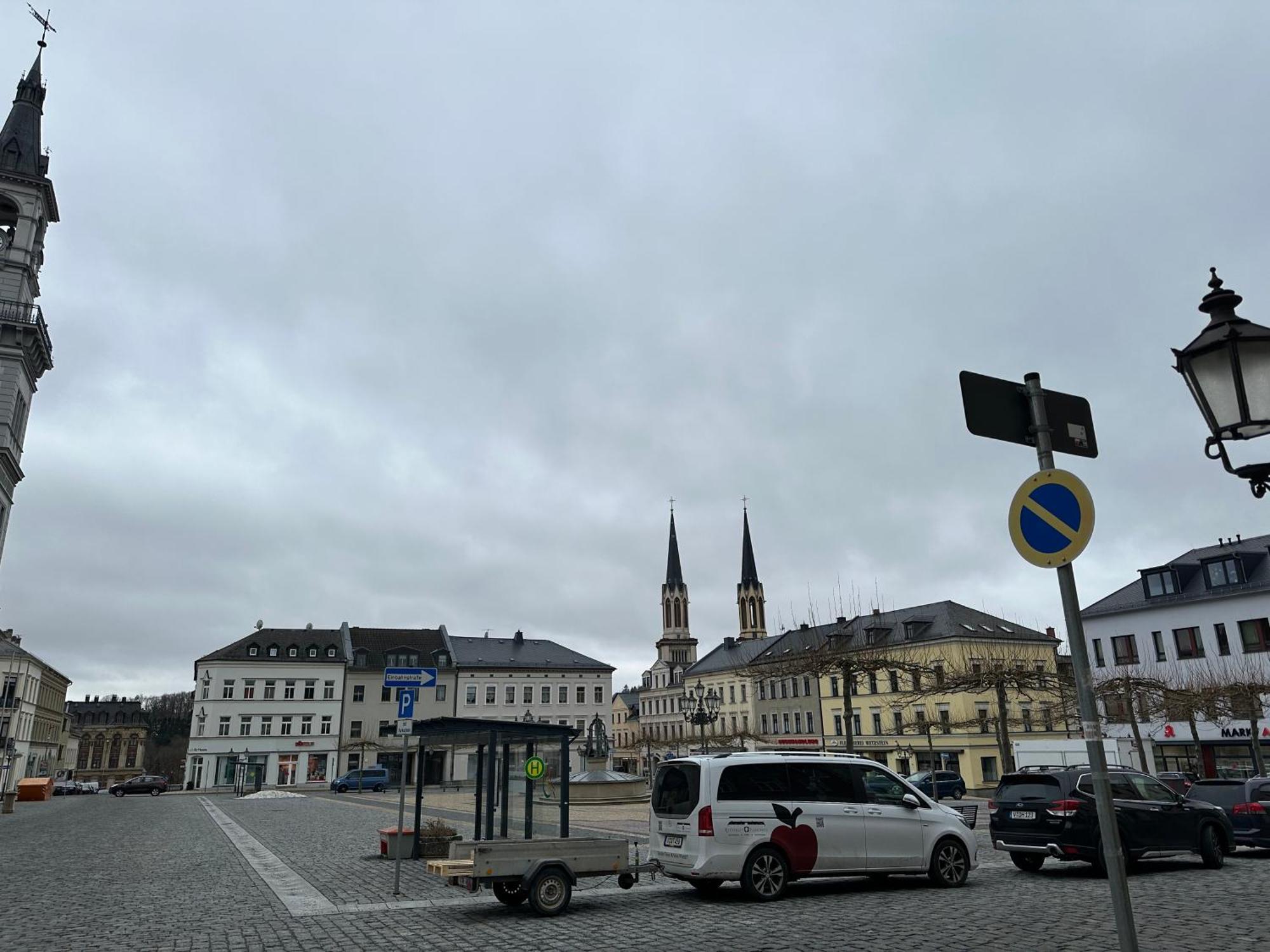 Kleinzimmer Am Markt Oelsnitz  Eksteriør billede